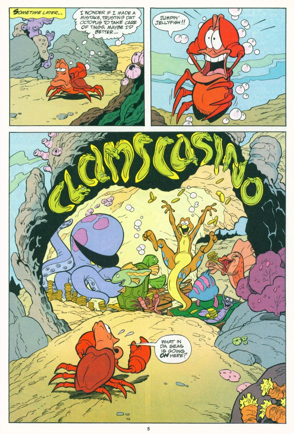 Read online Disney's The Little Mermaid Limited Series comic -  Issue #4 - 24