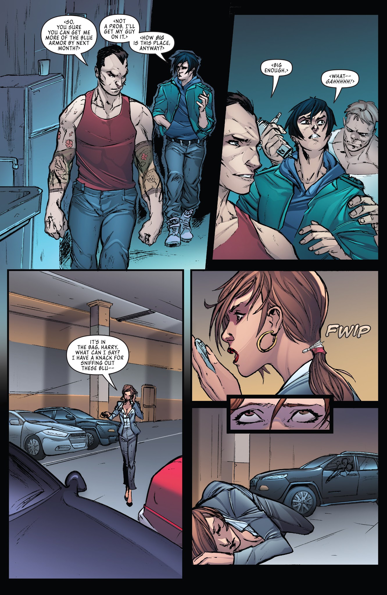 Read online Fathom Blue comic -  Issue #1 - 14