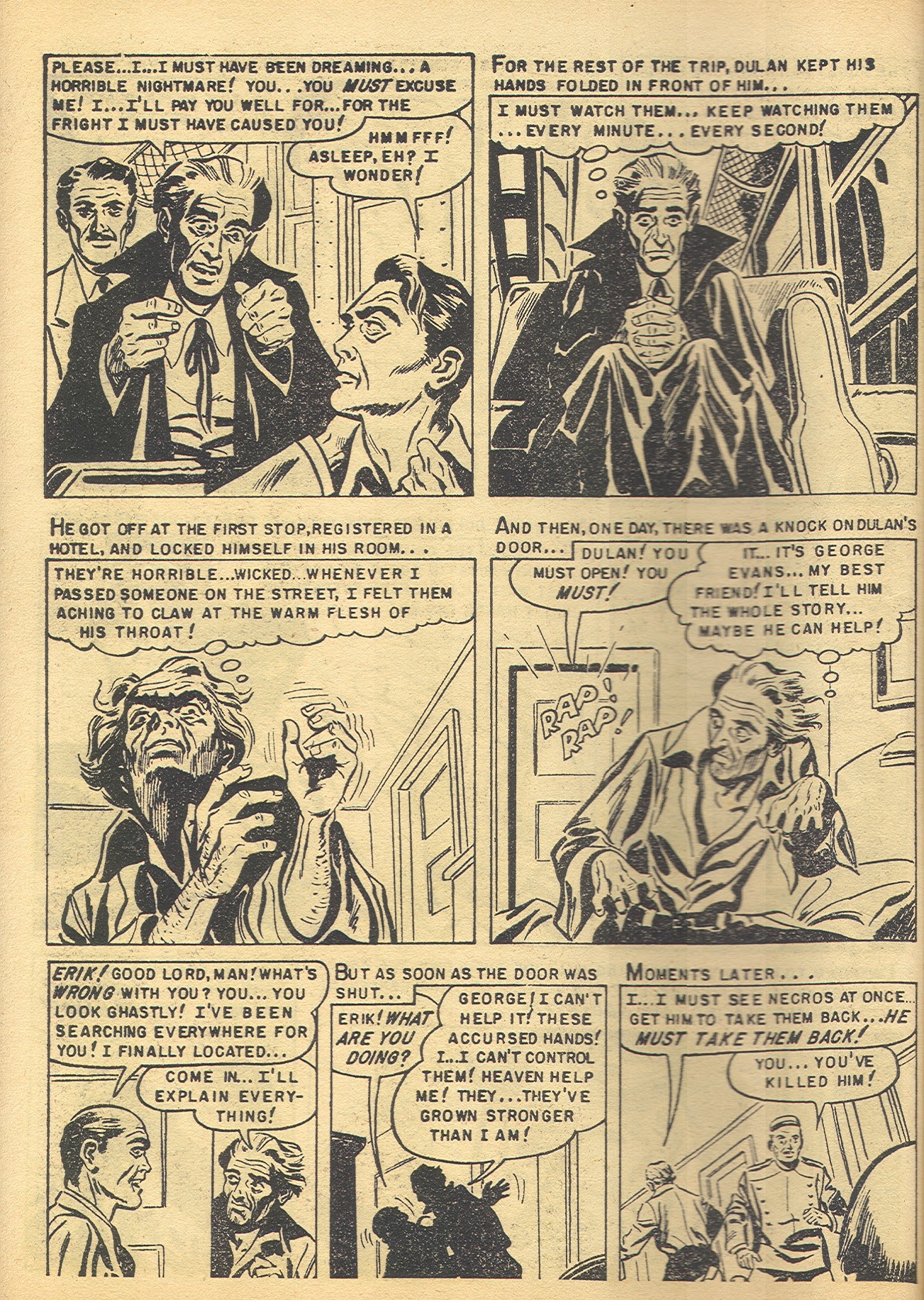 Read online Black Magic (1950) comic -  Issue #19 - 45