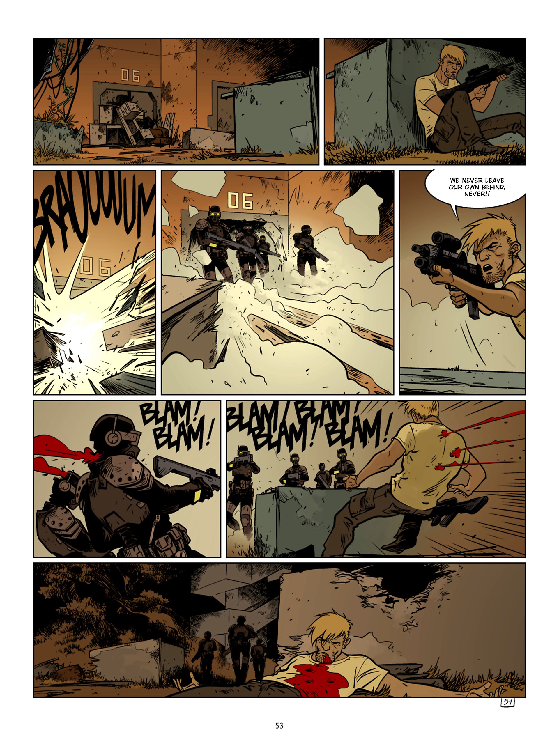 Read online Cold Sun comic -  Issue #3 - 53