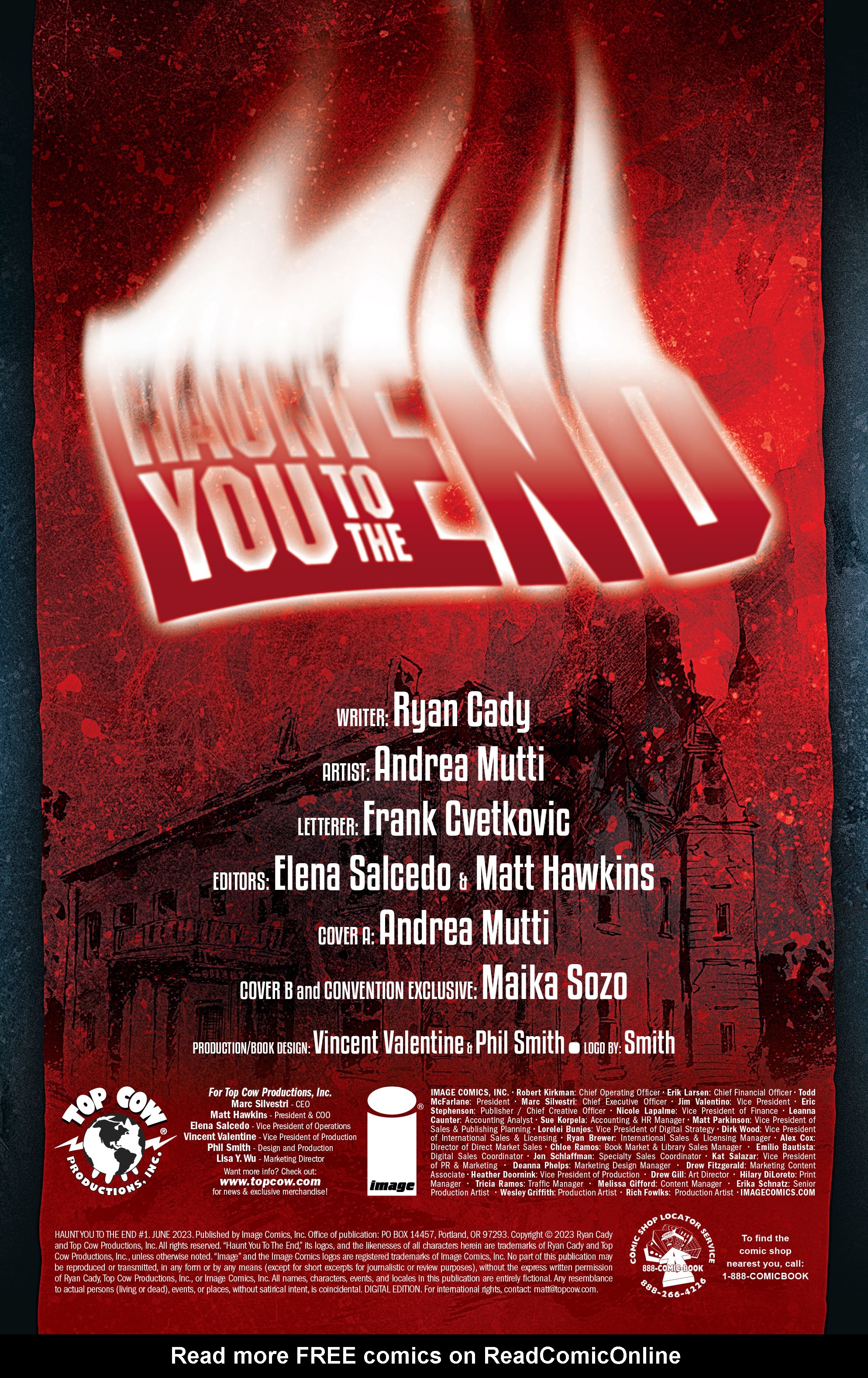 Read online Haunt You To The End comic -  Issue #1 - 2