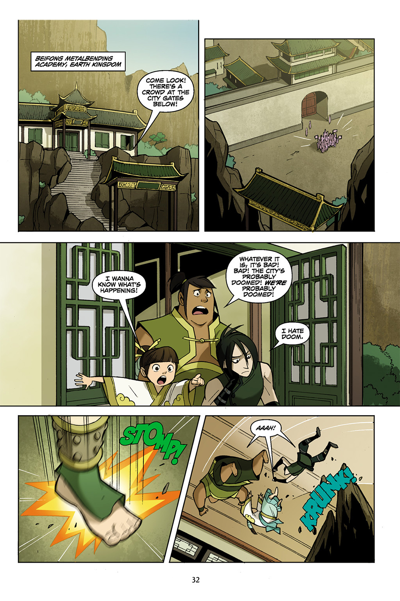 Read online Nickelodeon Avatar: The Last Airbender - The Promise comic -  Issue # Part 1 - 33