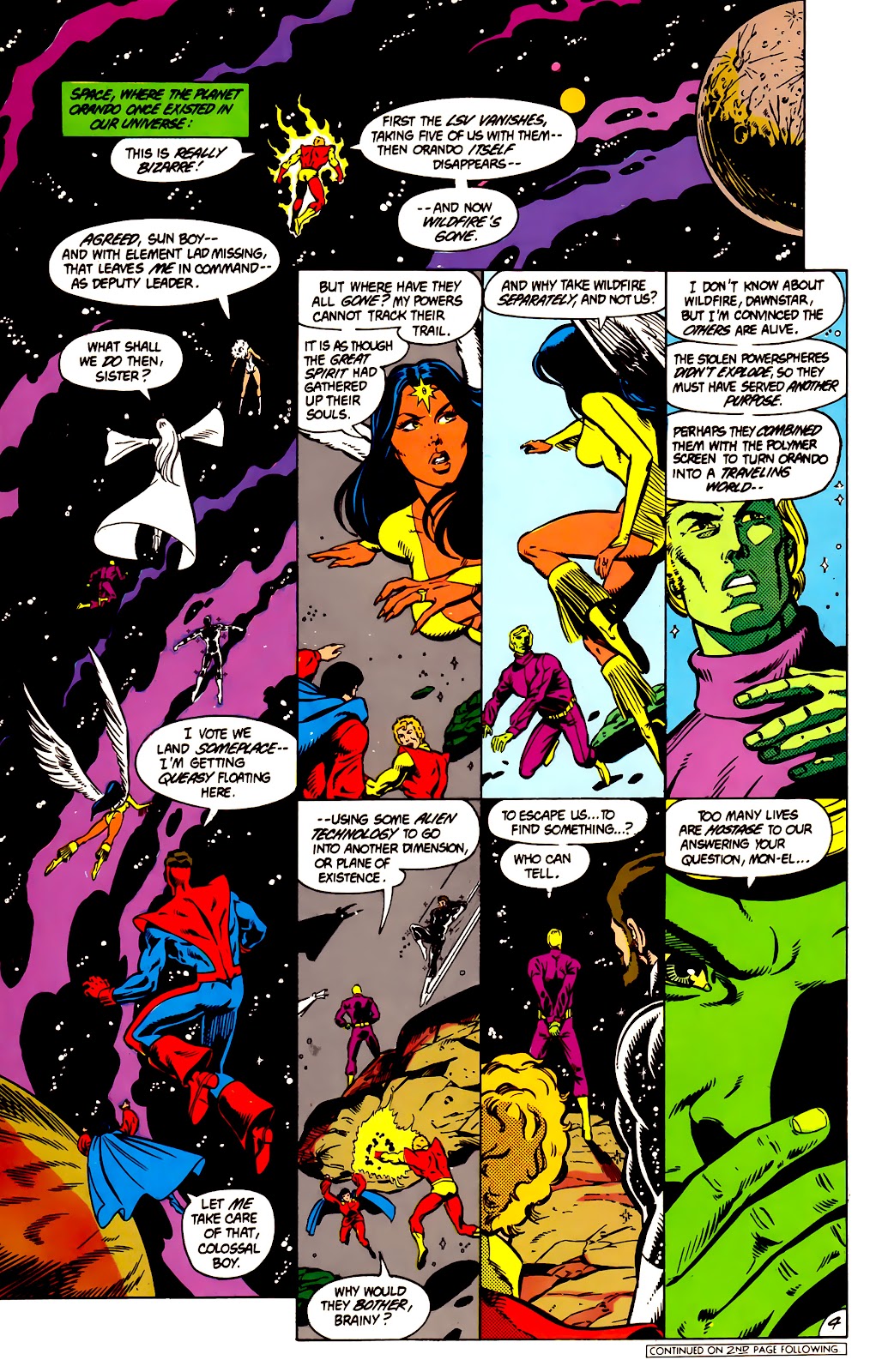 Legion of Super-Heroes (1984) issue 4 - Page 6