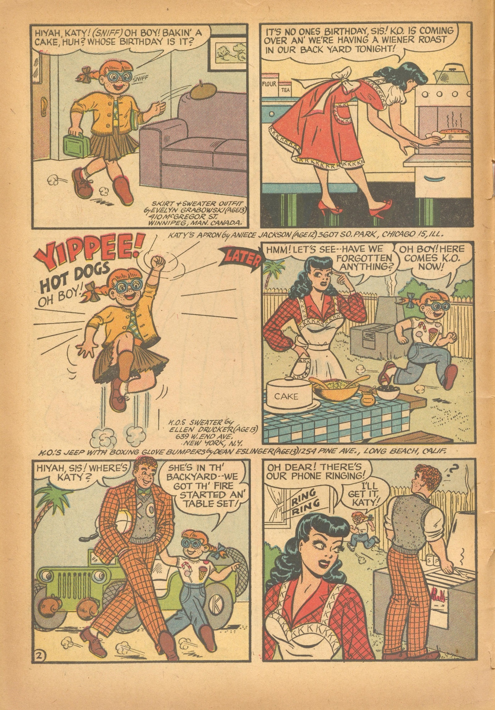 Read online Katy Keene (1949) comic -  Issue #11 - 4