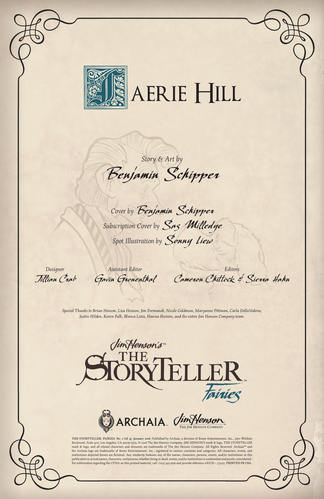 Read online The Storyteller: Fairies comic -  Issue #2 - 2
