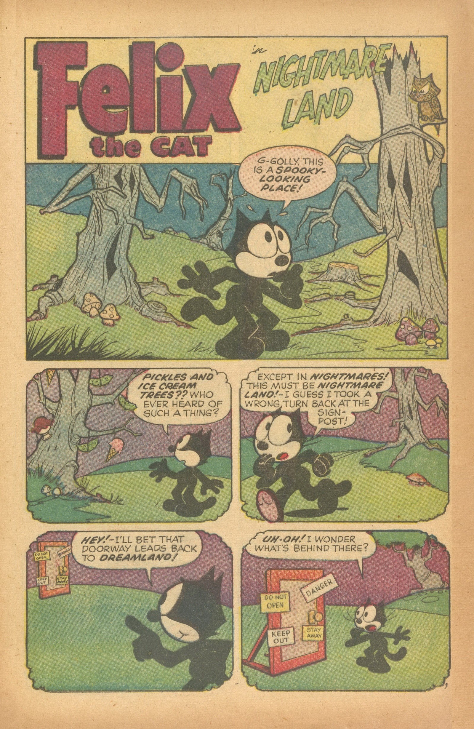 Read online Felix the Cat (1955) comic -  Issue #72 - 20