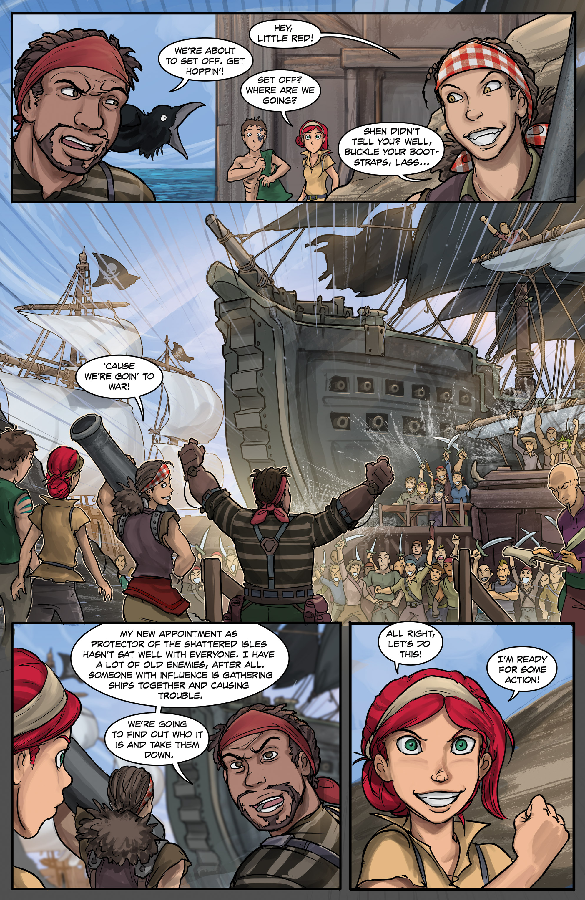 Read online Anne Bonnie comic -  Issue #7 - 9