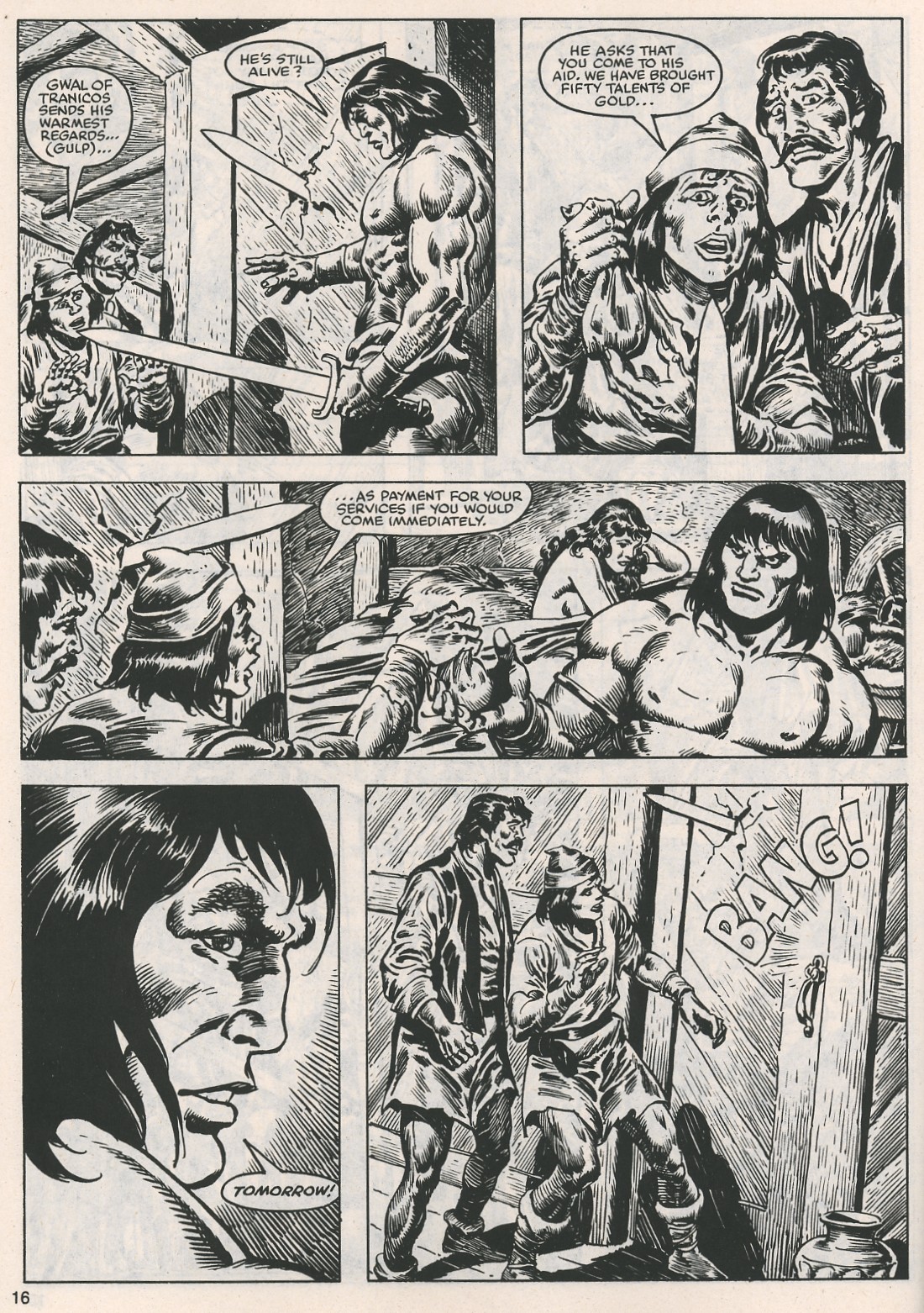 Read online The Savage Sword Of Conan comic -  Issue #116 - 16