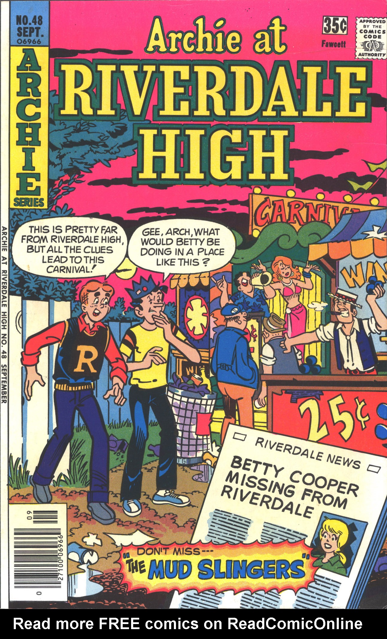 Read online Archie at Riverdale High (1972) comic -  Issue #48 - 1