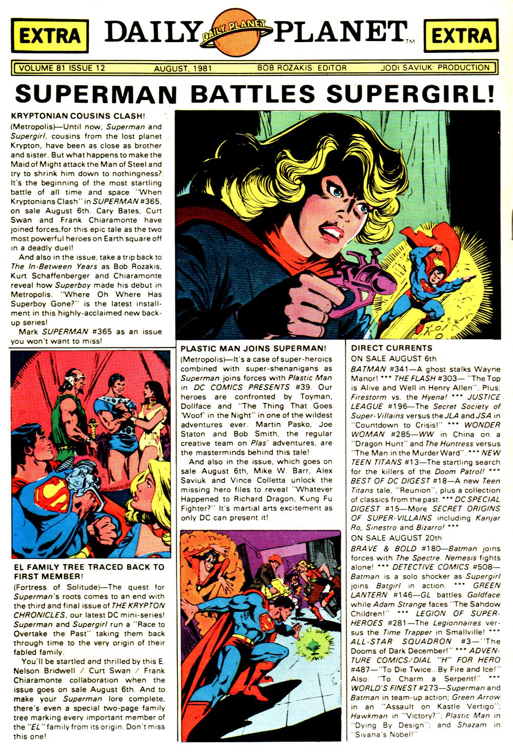 Read online The Superman Family comic -  Issue #212 - 52