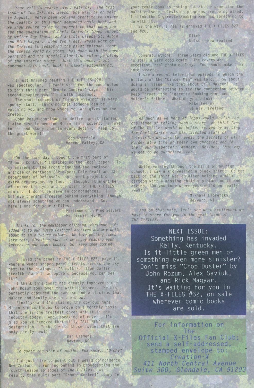 Read online The X-Files (1995) comic -  Issue #31 - 26