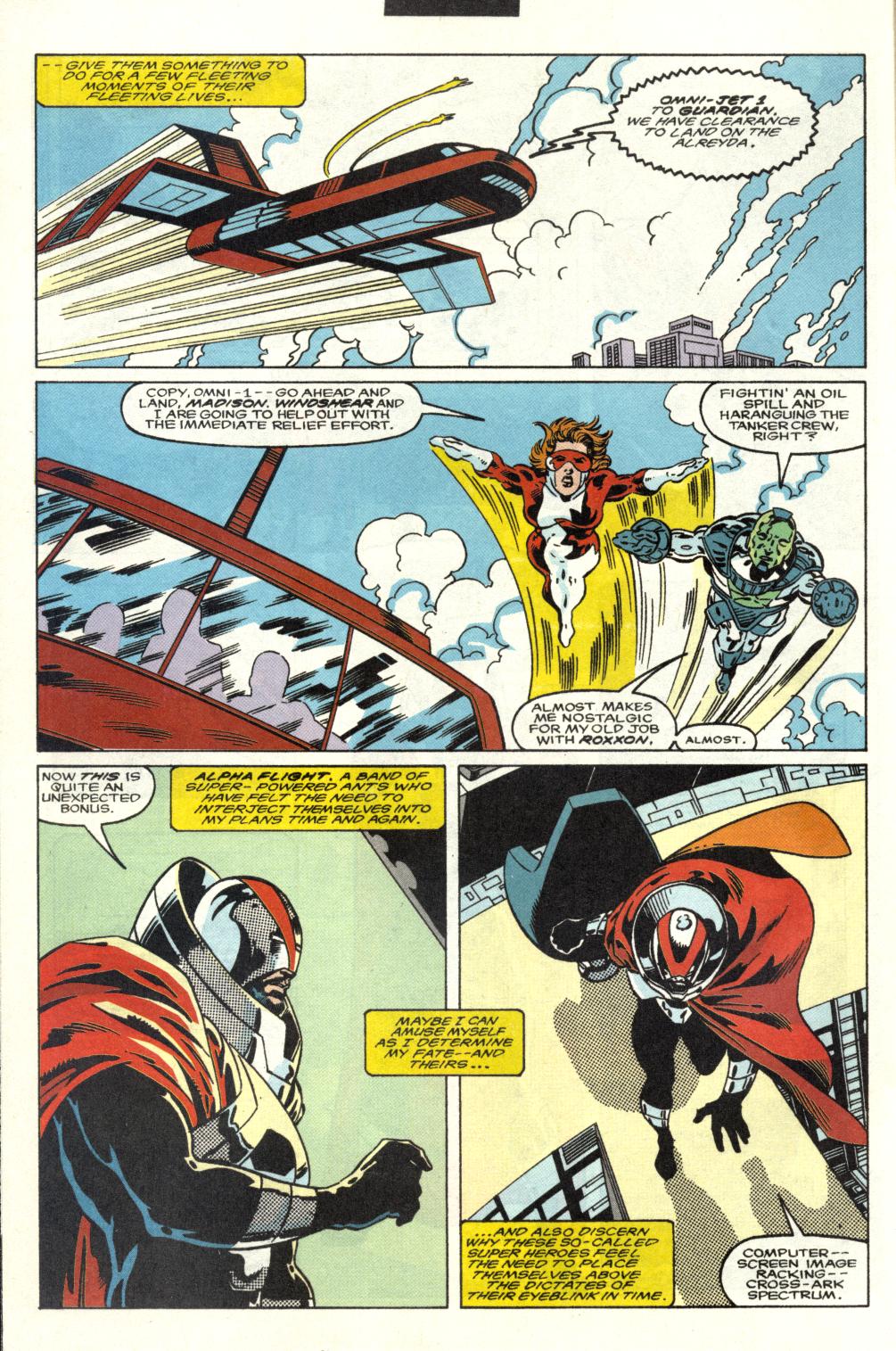 Read online Alpha Flight (1983) comic -  Issue #96 - 5