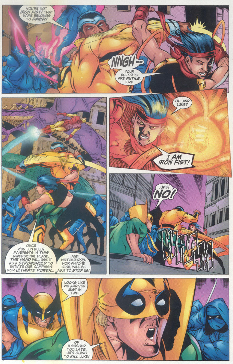 Read online Iron Fist / Wolverine comic -  Issue #4 - 6