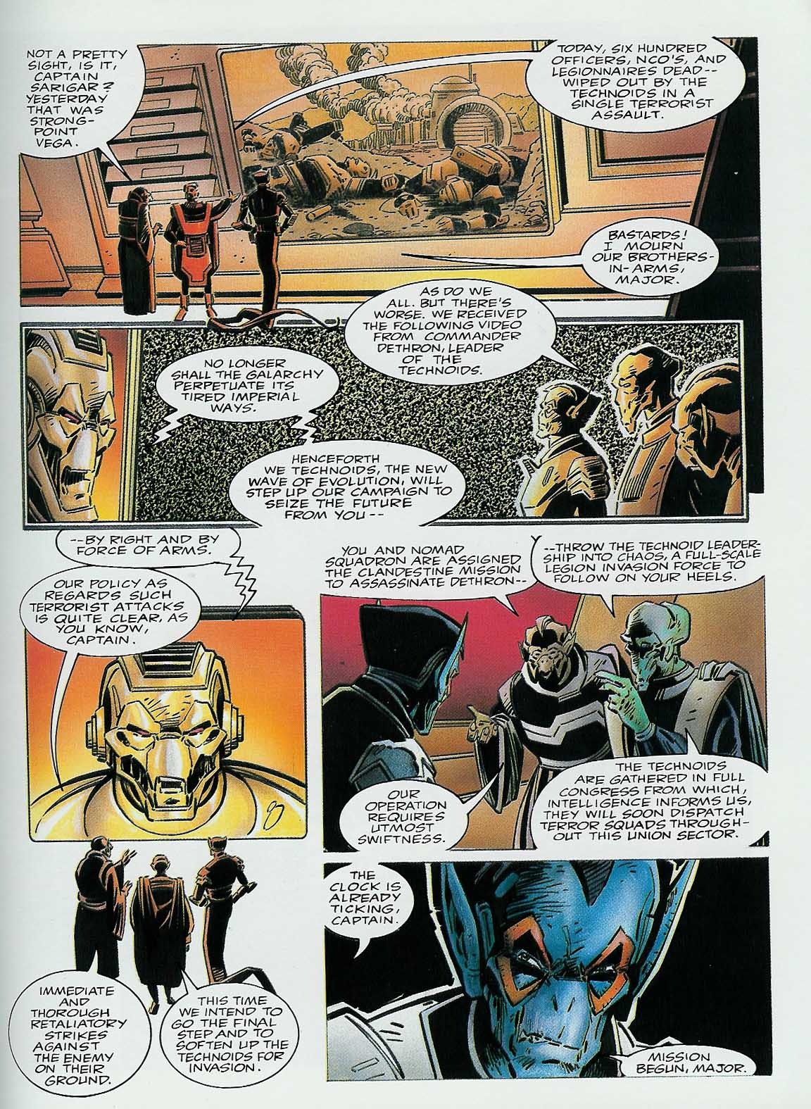 Read online Marvel Graphic Novel comic -  Issue #25 - The Alien Legion - A Grey Day to Die - 16