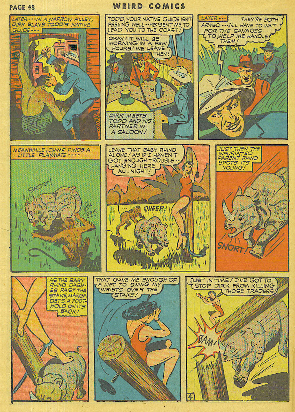 Read online Weird Comics comic -  Issue #17 - 47