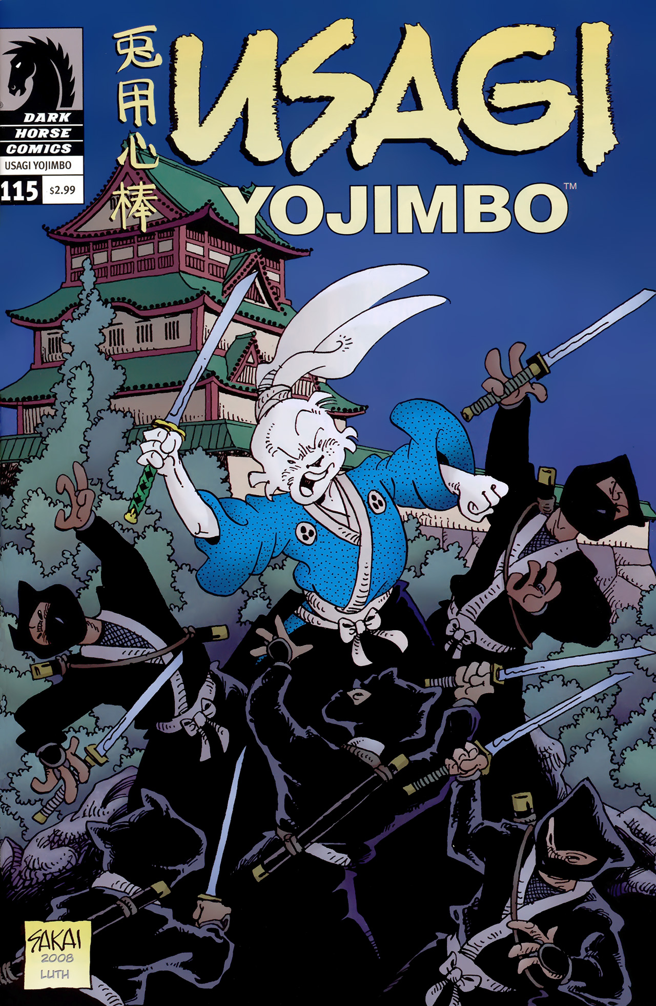 Read online Usagi Yojimbo (1996) comic -  Issue #115 - 1