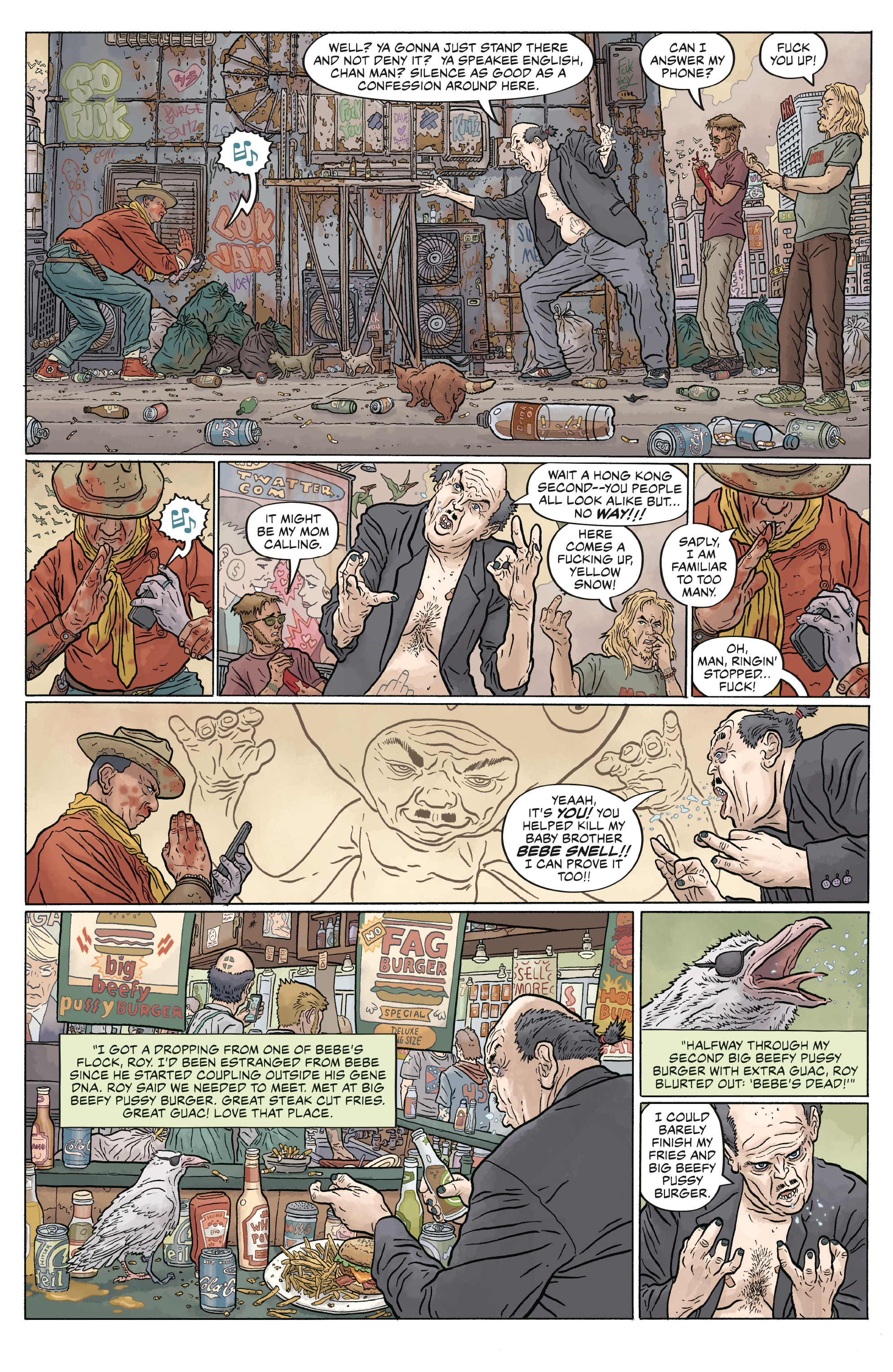 Read online Shaolin Cowboy: Cruel to Be Kin comic -  Issue #6 - 5