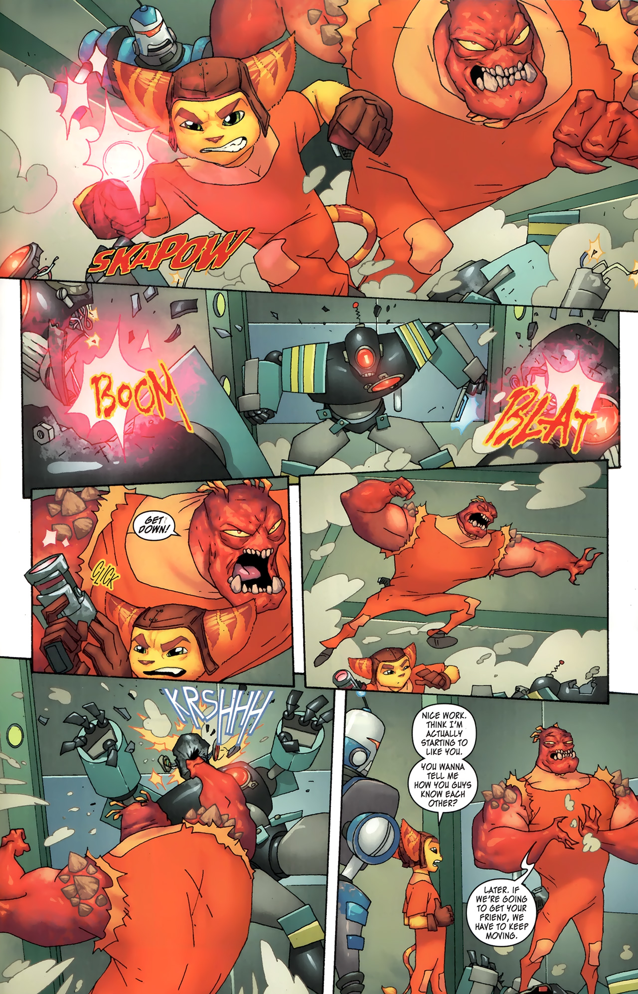 Read online Ratchet & Clank comic -  Issue #2 - 18