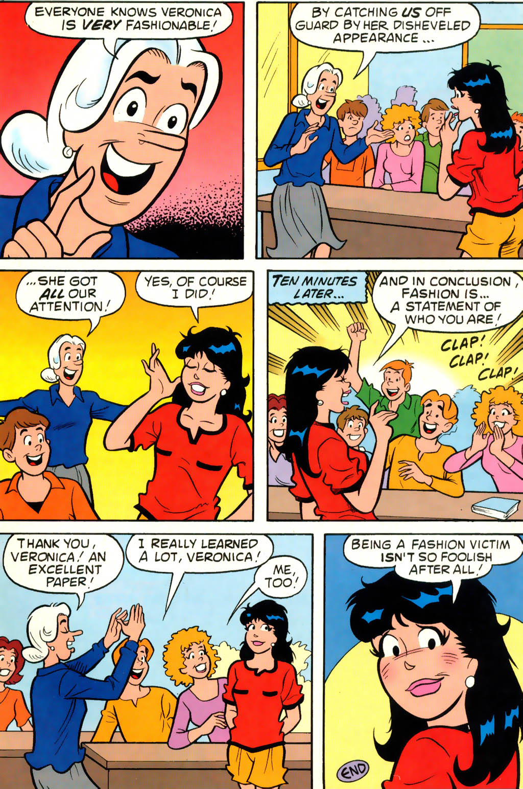 Read online Veronica comic -  Issue #69 - 25