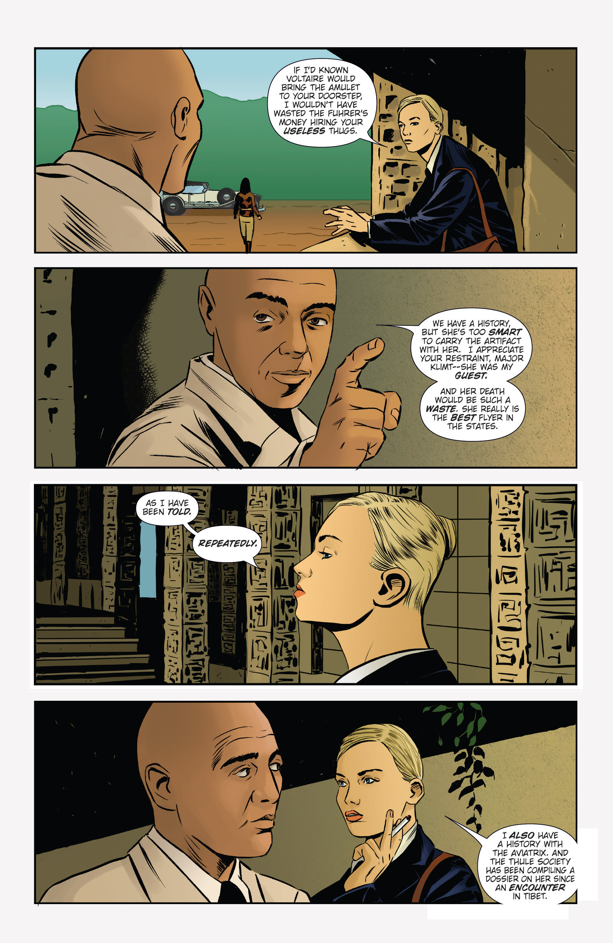 Read online Athena Voltaire and the Volcano Goddess comic -  Issue #2 - 14