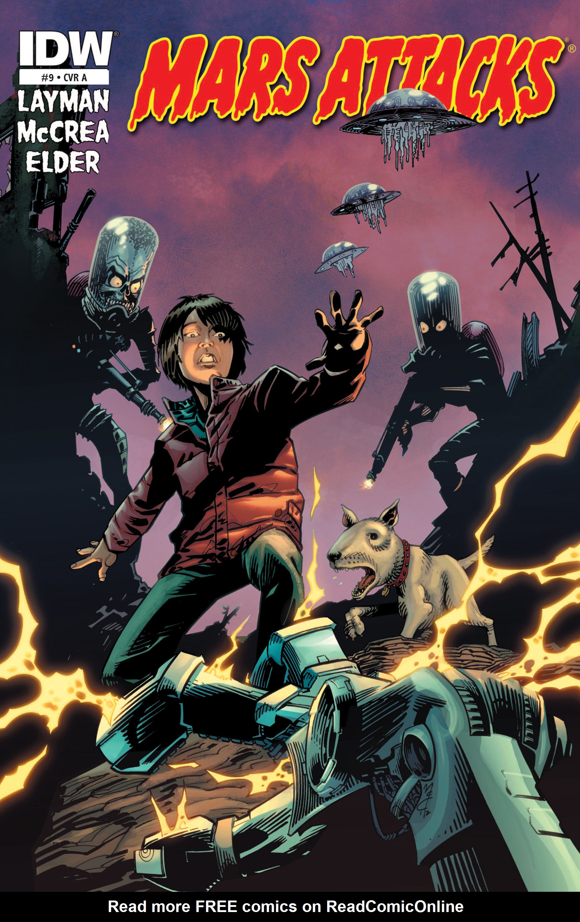 Read online Mars Attacks comic -  Issue #9 - 1