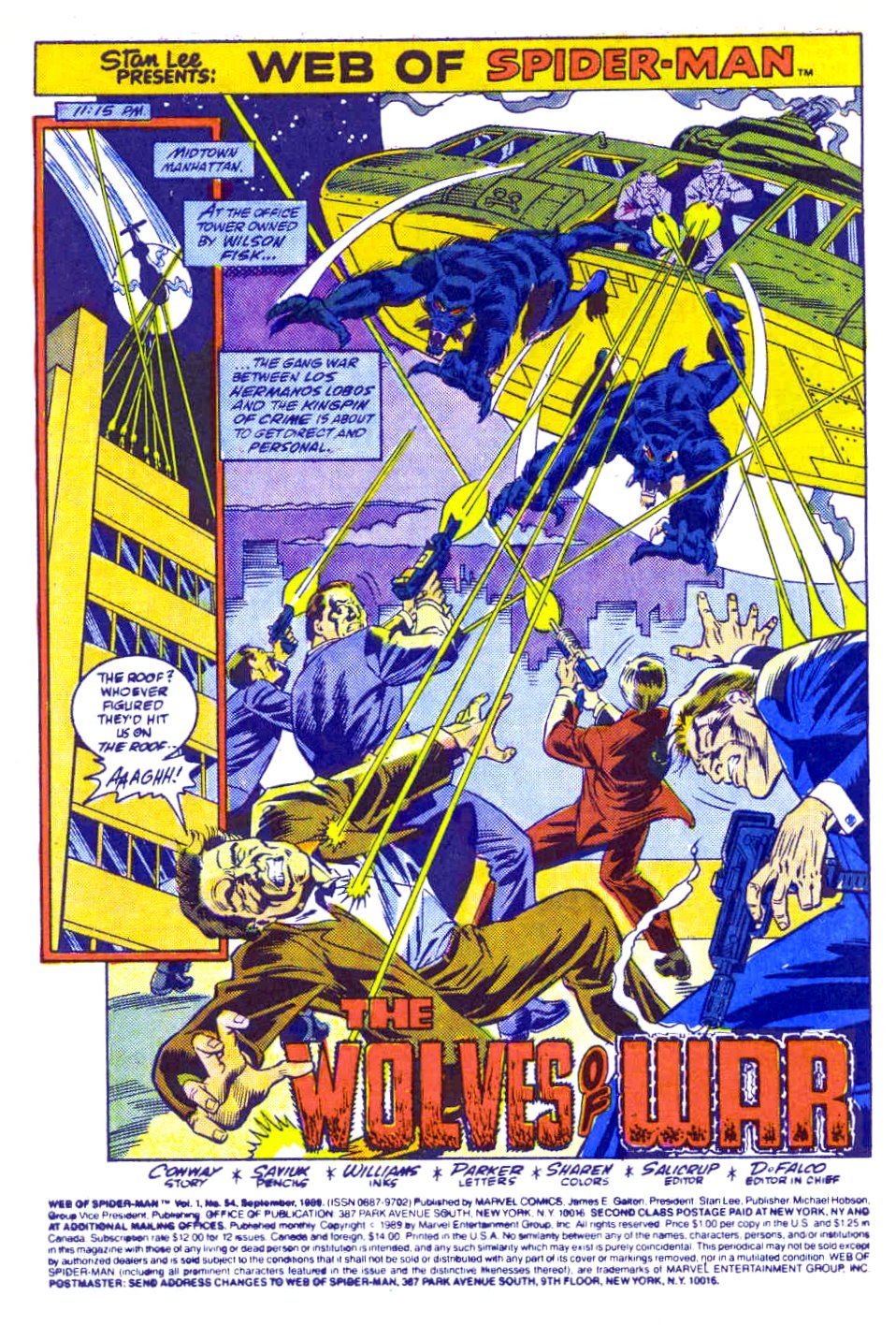 Read online Web of Spider-Man (1985) comic -  Issue #54 - 2