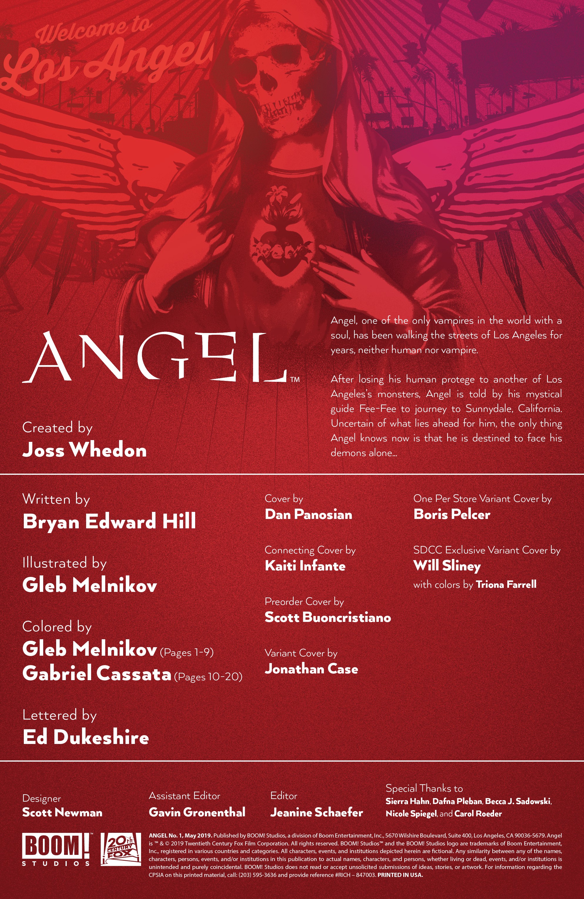Read online Angel (2019) comic -  Issue #1 - 2