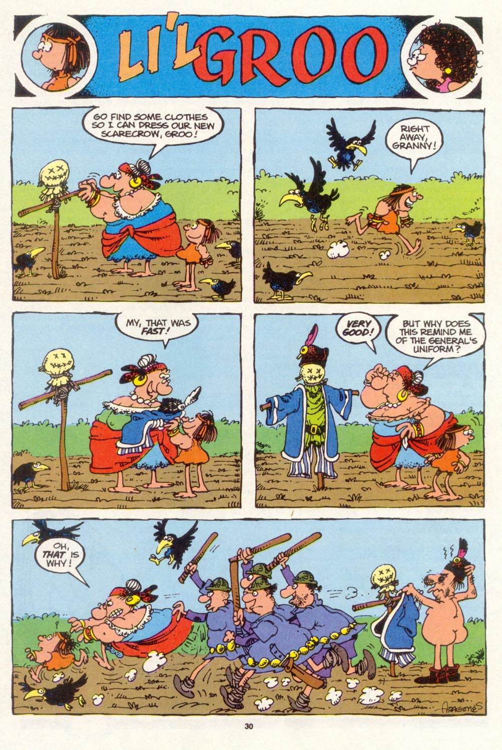 Read online Sergio Aragonés Groo the Wanderer comic -  Issue #110 - 32