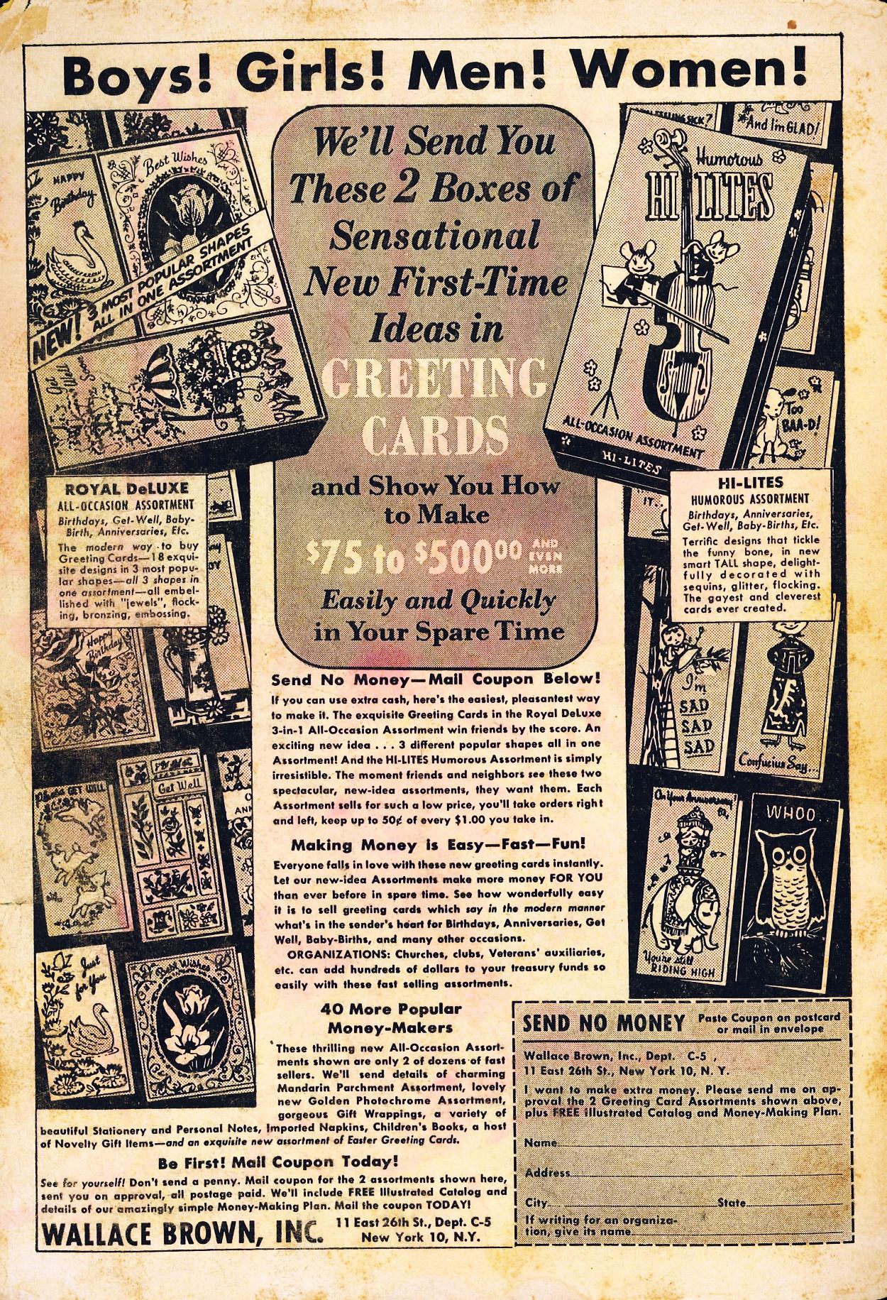 Read online Adventures Into The Unknown comic -  Issue #83 - 2