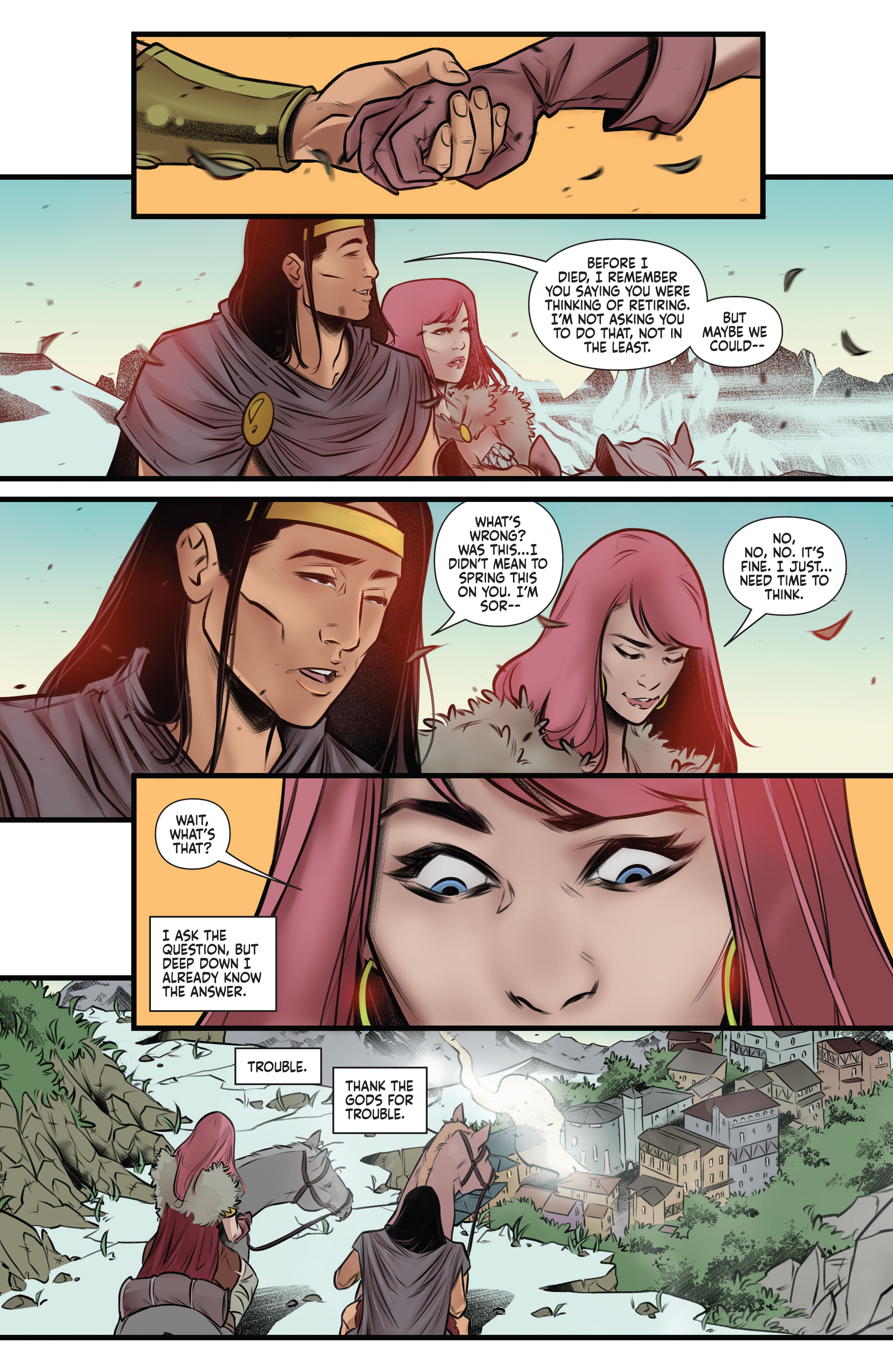 Read online Red Sonja / Hell Sonja comic -  Issue #1 - 18