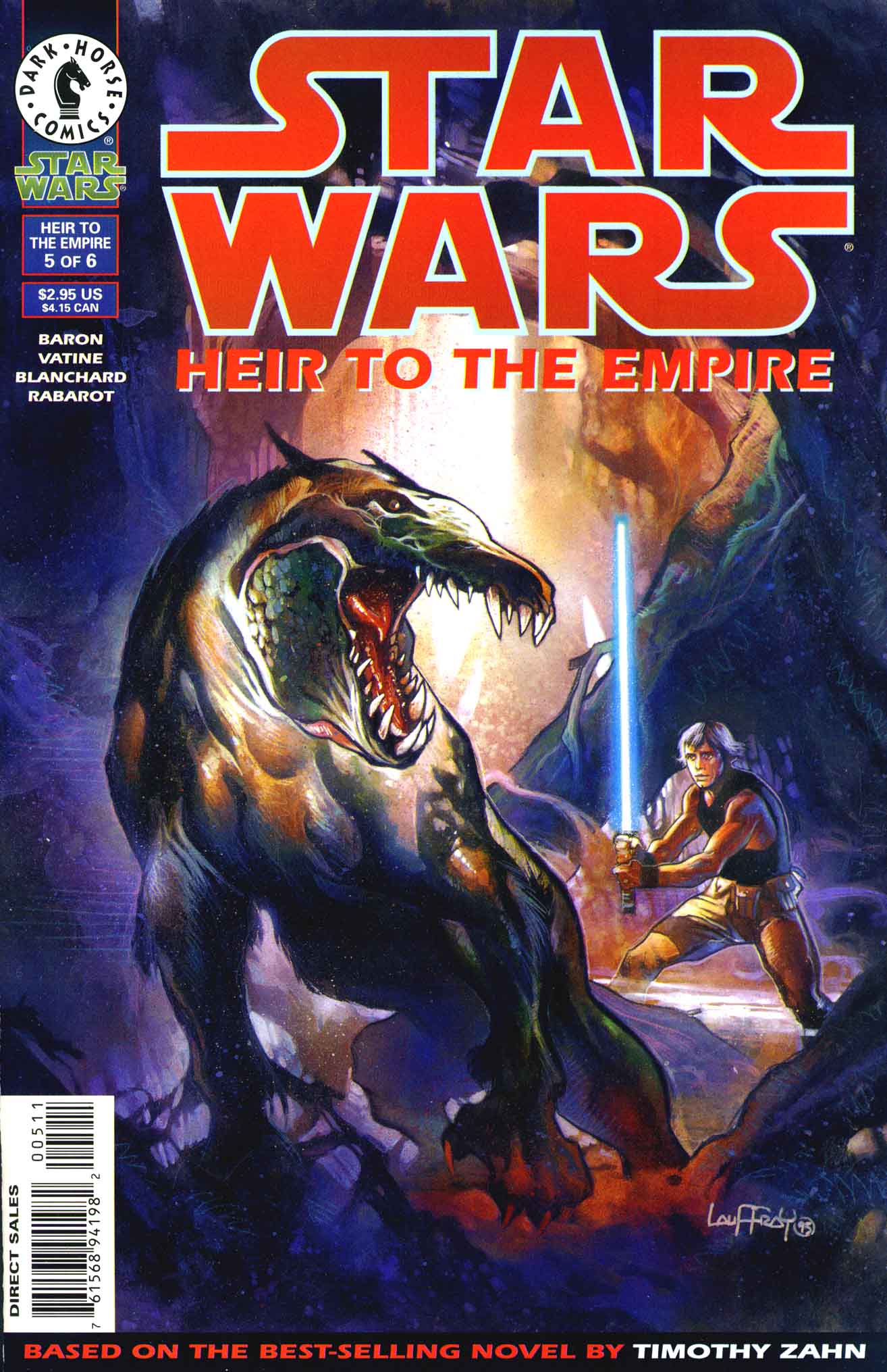 Read online Star Wars: Heir to the Empire comic -  Issue #5 - 1