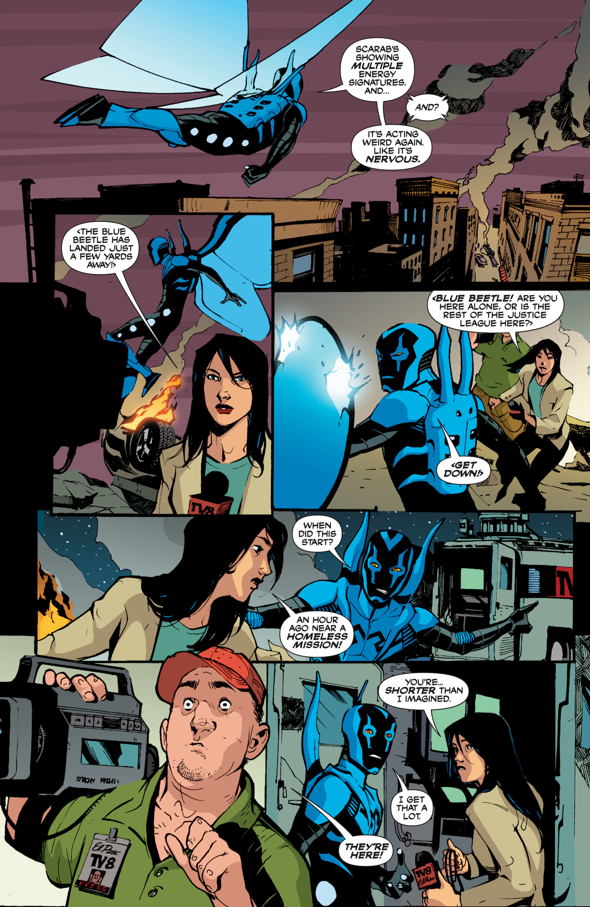 Read online Blue Beetle (2006) comic -  Issue #13 - 13