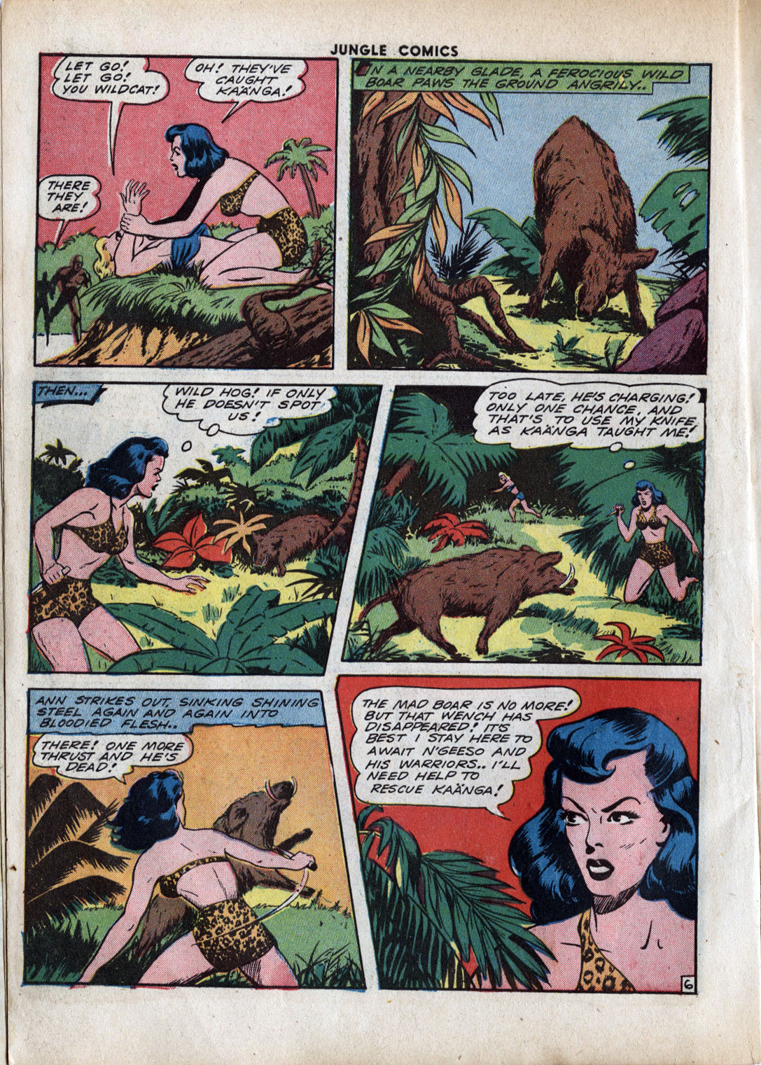 Read online Jungle Comics comic -  Issue #49 - 8