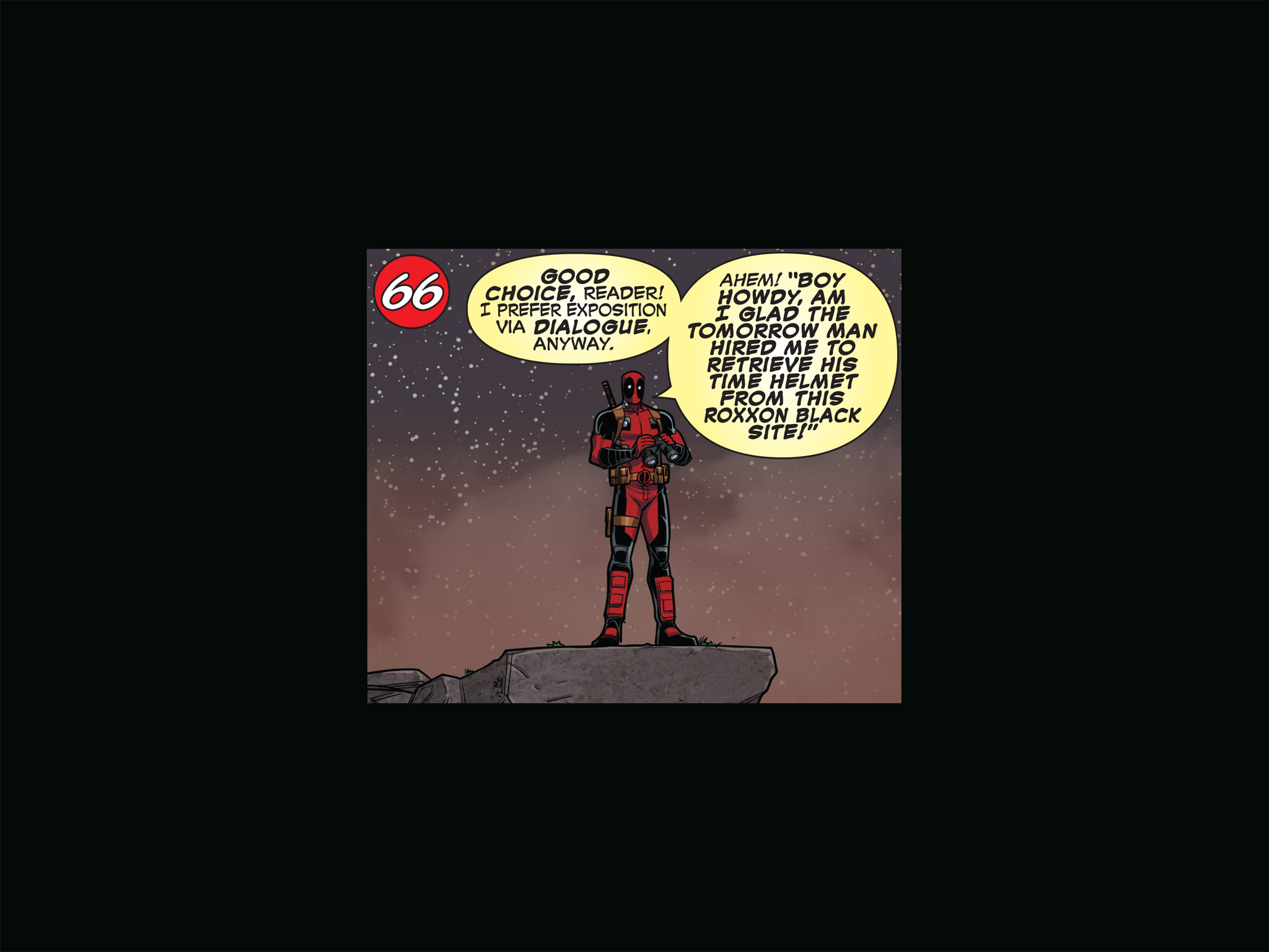 Read online You Are Deadpool comic -  Issue #1 - 70