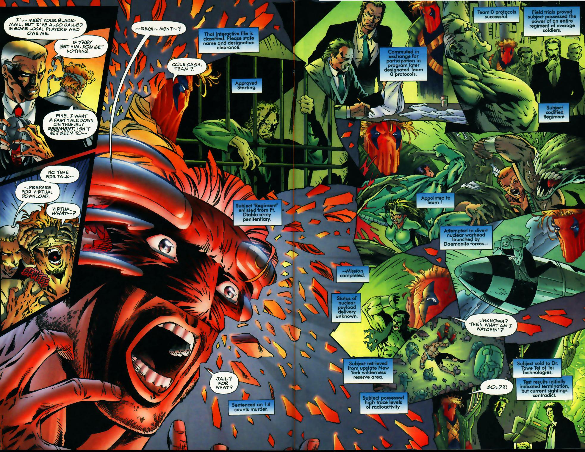 Read online Grifter (1995) comic -  Issue #6 - 7
