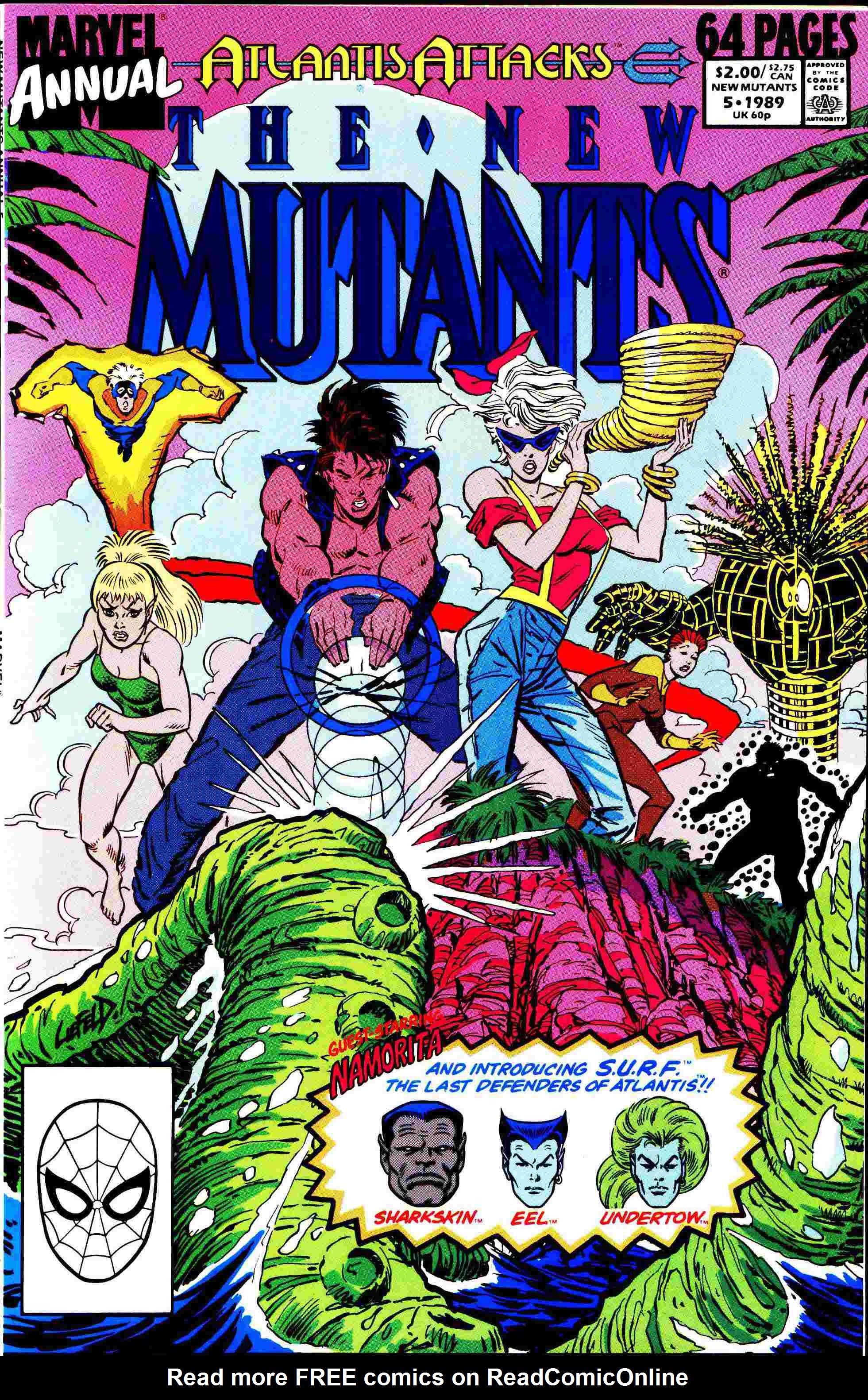Read online The New Mutants comic -  Issue # _Annual 5 - 1