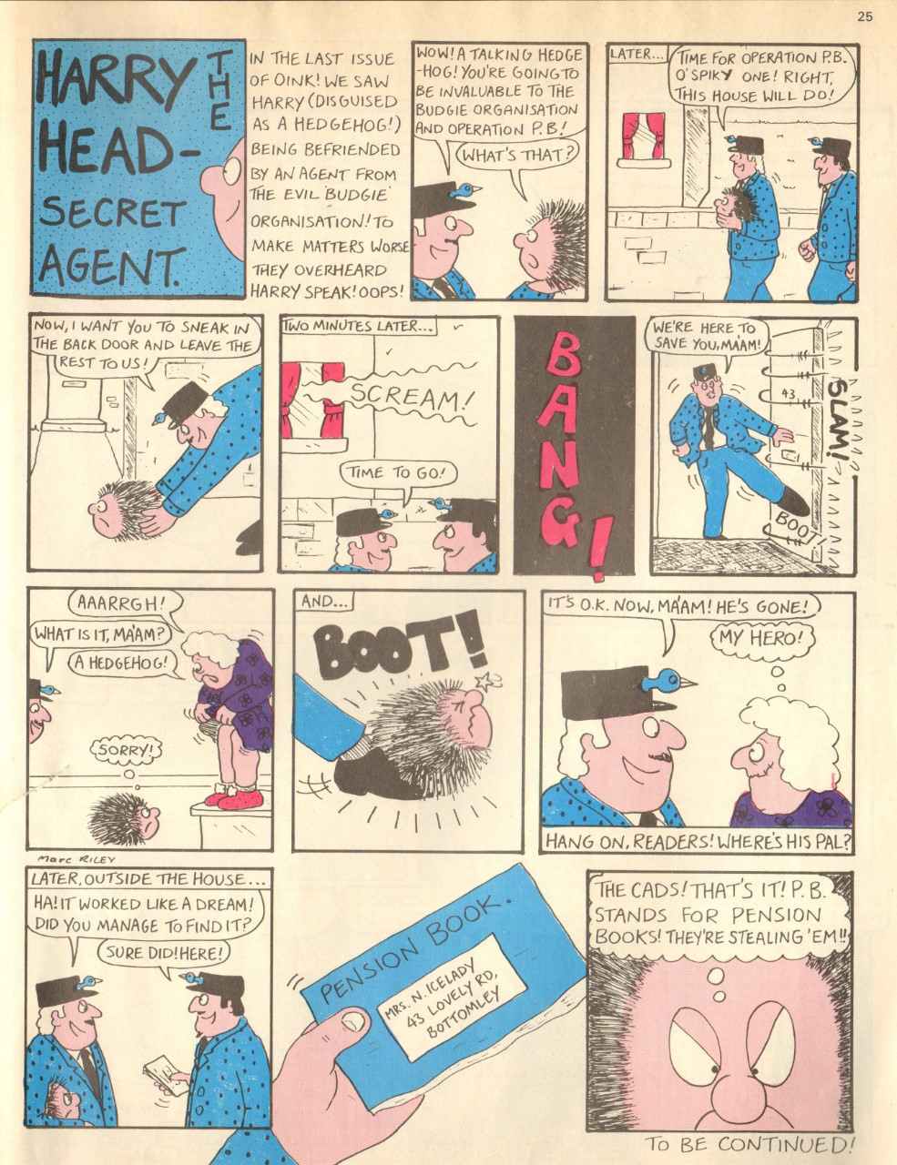 Read online Oink! comic -  Issue #29 - 25