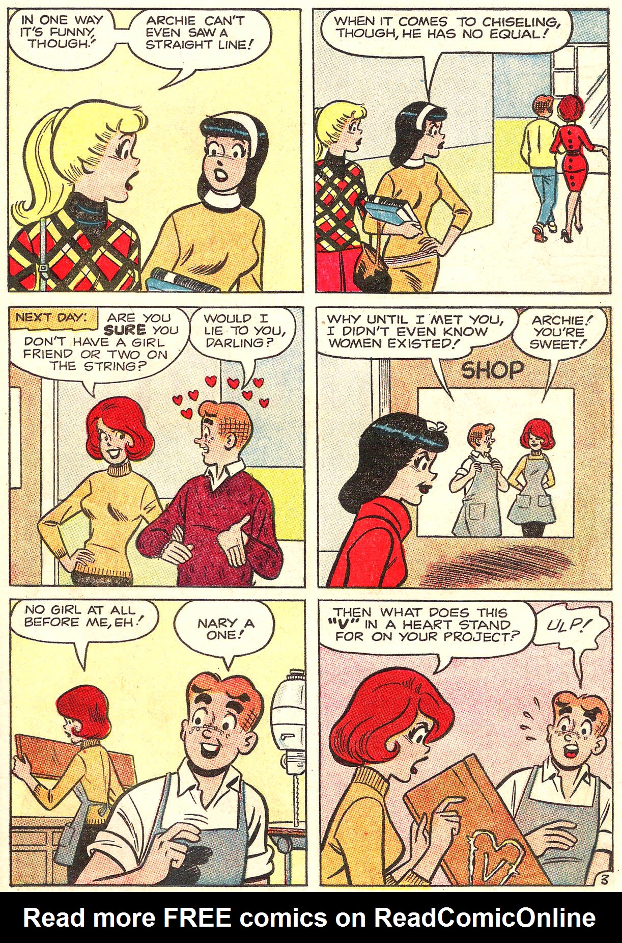 Read online Archie's Girls Betty and Veronica comic -  Issue #101 - 31