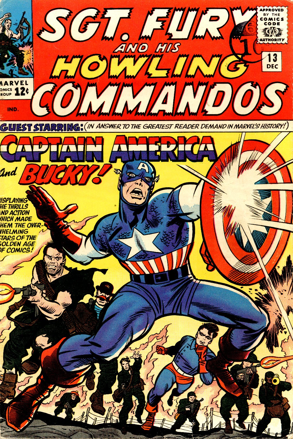 Read online Sgt. Fury comic -  Issue #13 - 1