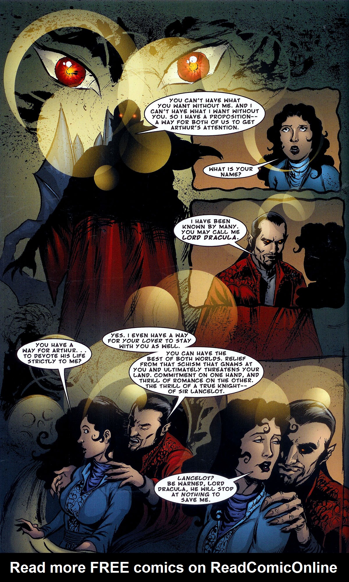 Read online Dracula vs King Arthur comic -  Issue #2 - 22