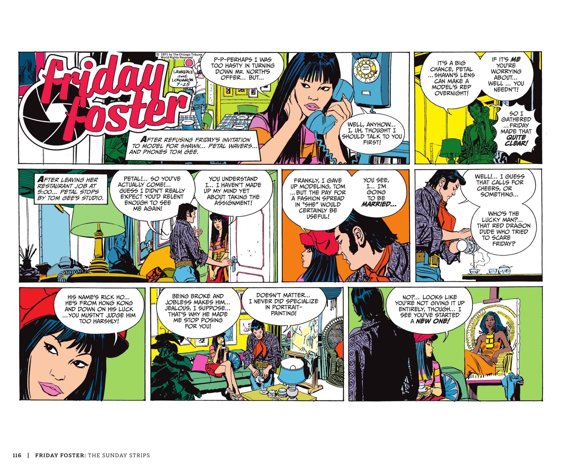 Read online Friday Foster: The Sunday Strips comic -  Issue # TPB (Part 2) - 17