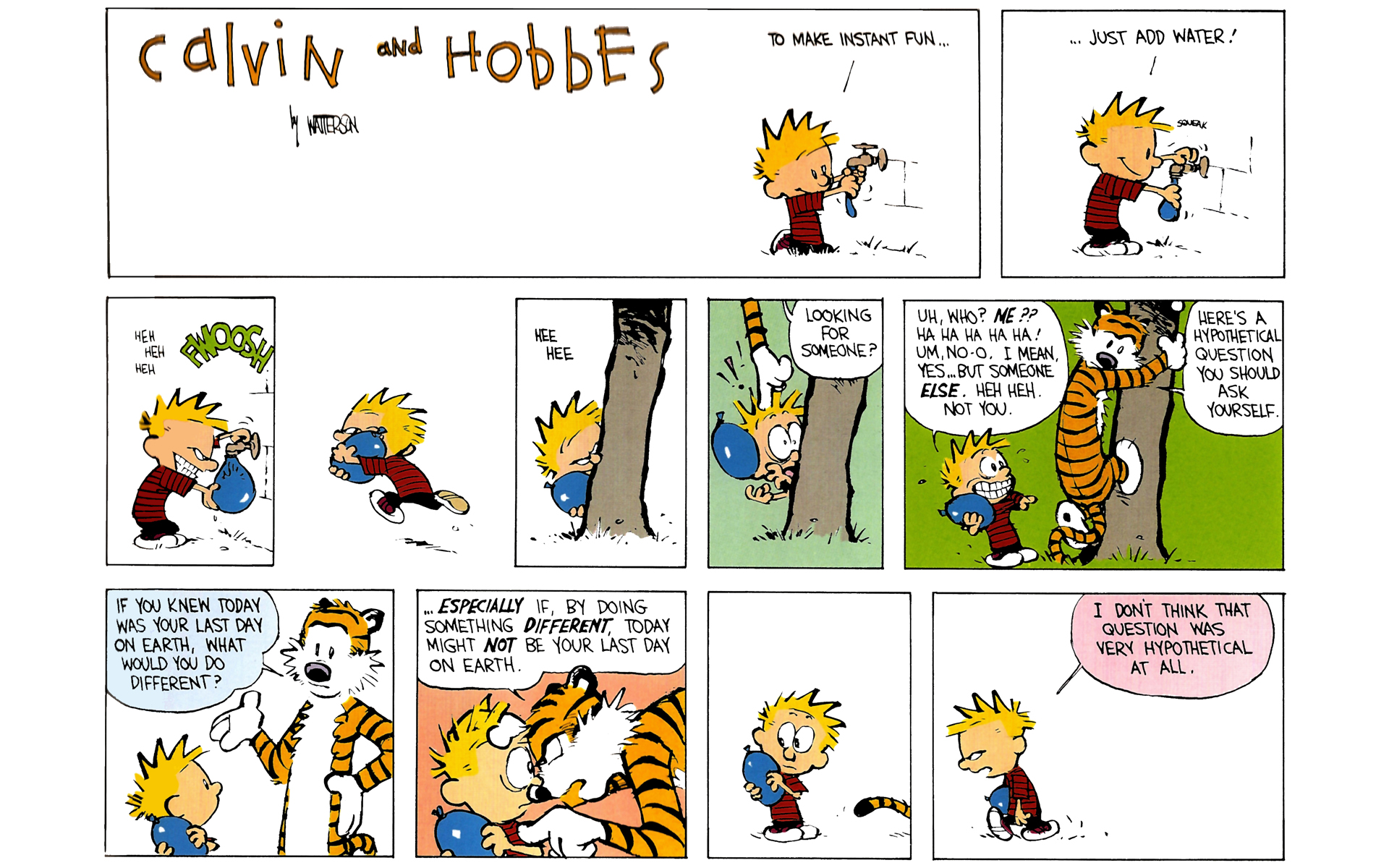 Read online Calvin and Hobbes comic -  Issue #7 - 27