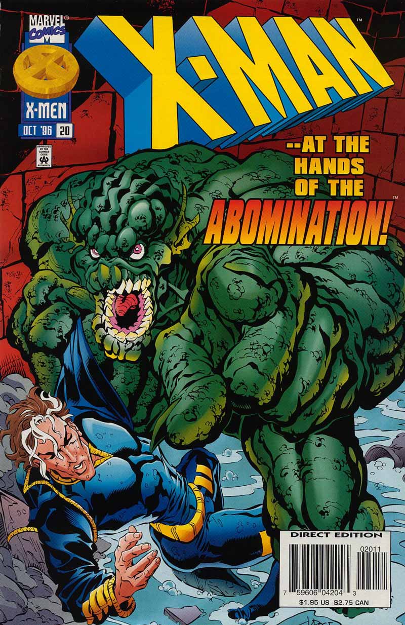 Read online X-Man comic -  Issue #20 - 1