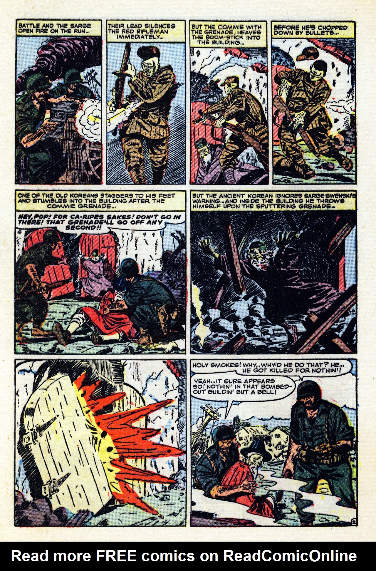 Read online War Comics comic -  Issue #24 - 28