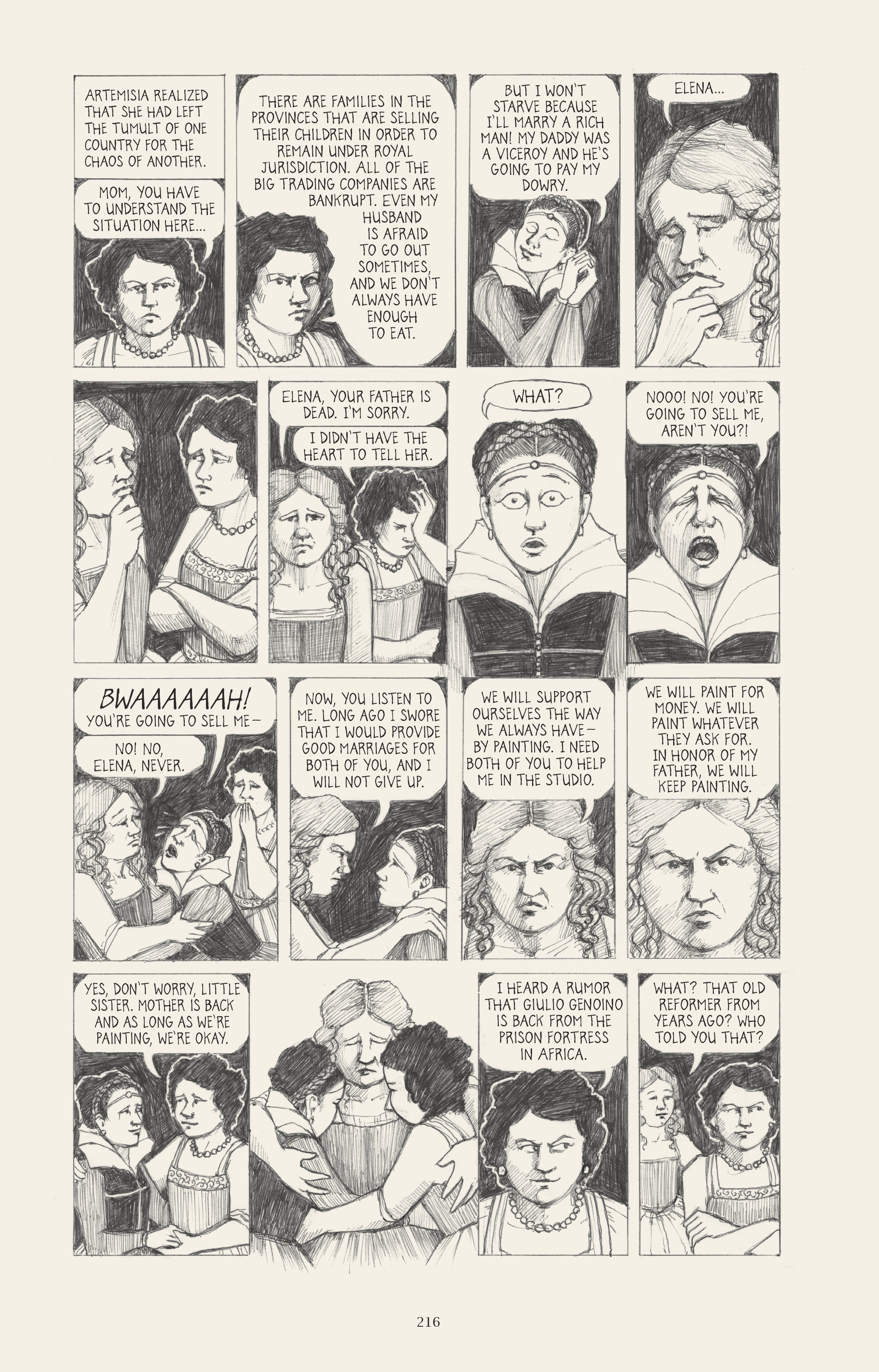 Read online I Know What I Am: The Life and Times of Artemisia Gentileschi comic -  Issue # TPB (Part 3) - 23