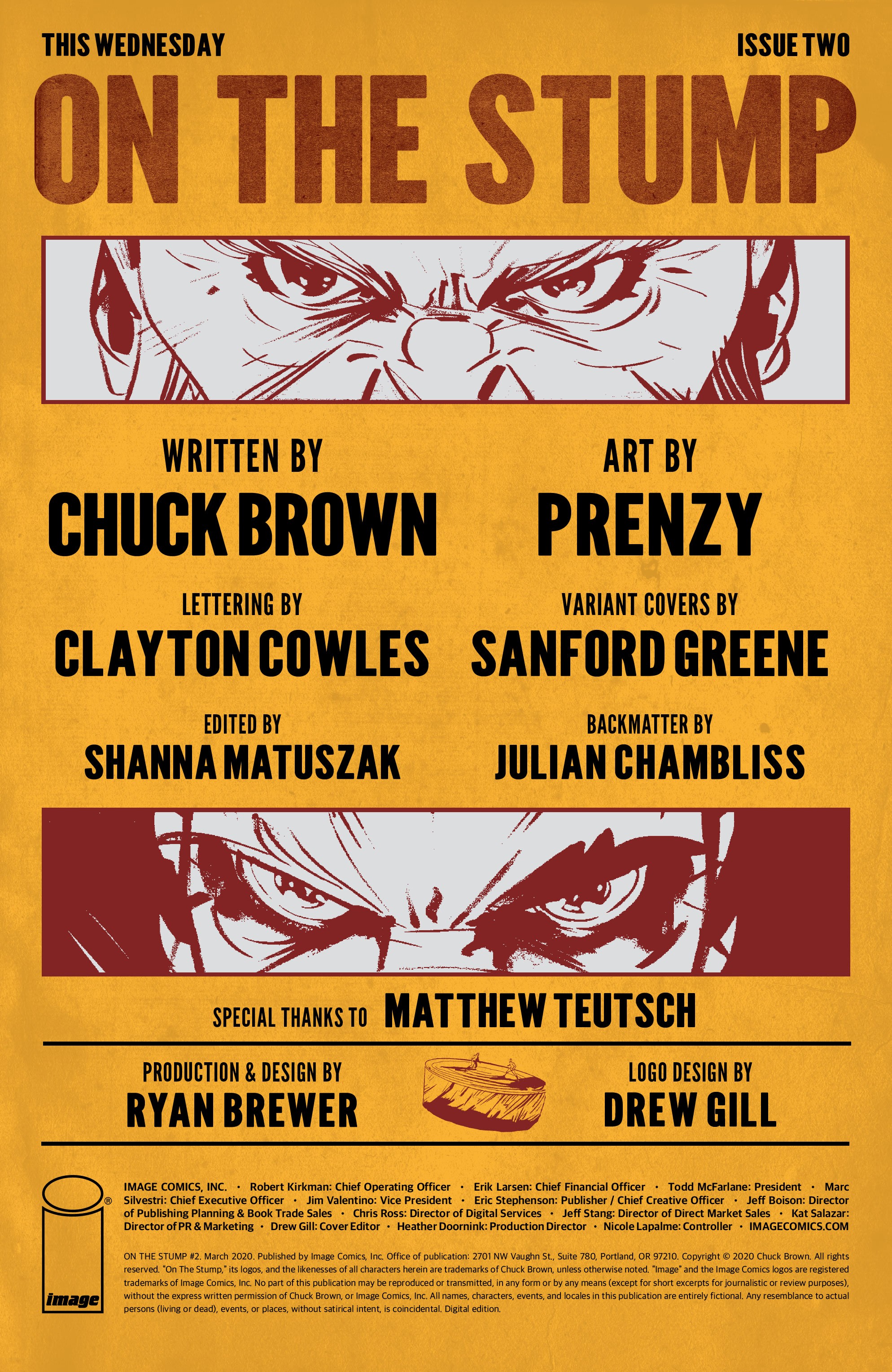 Read online On The Stump comic -  Issue #2 - 2