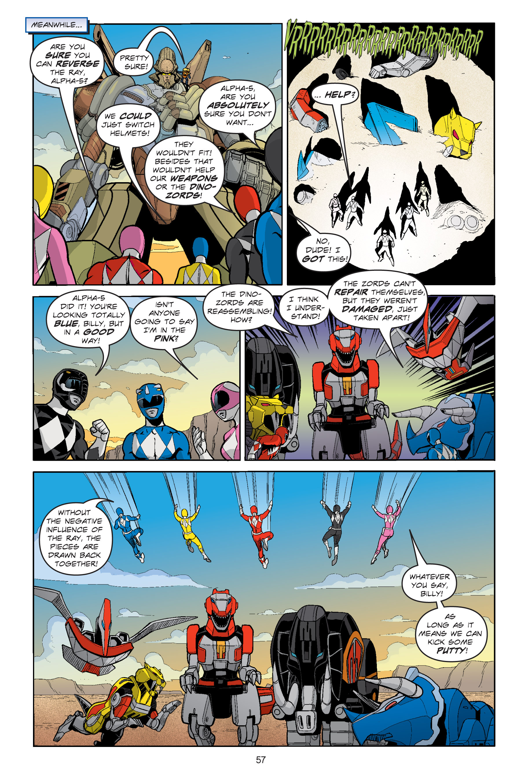 Read online Mighty Morphin Power Rangers: Rita Repulsa's Attitude Adjustment comic -  Issue # Full - 57