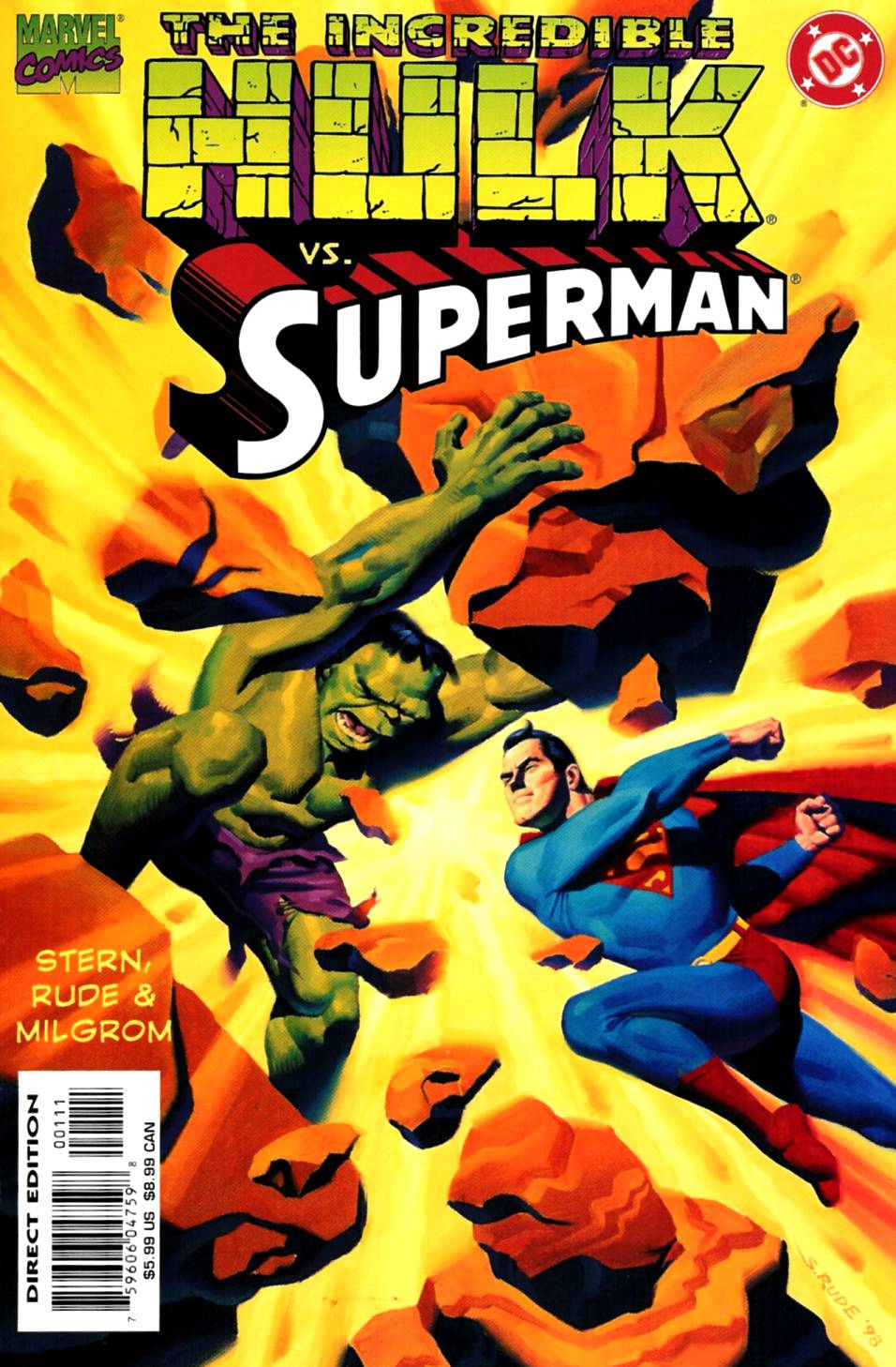 Read online Incredible Hulk vs Superman comic Issue Full
