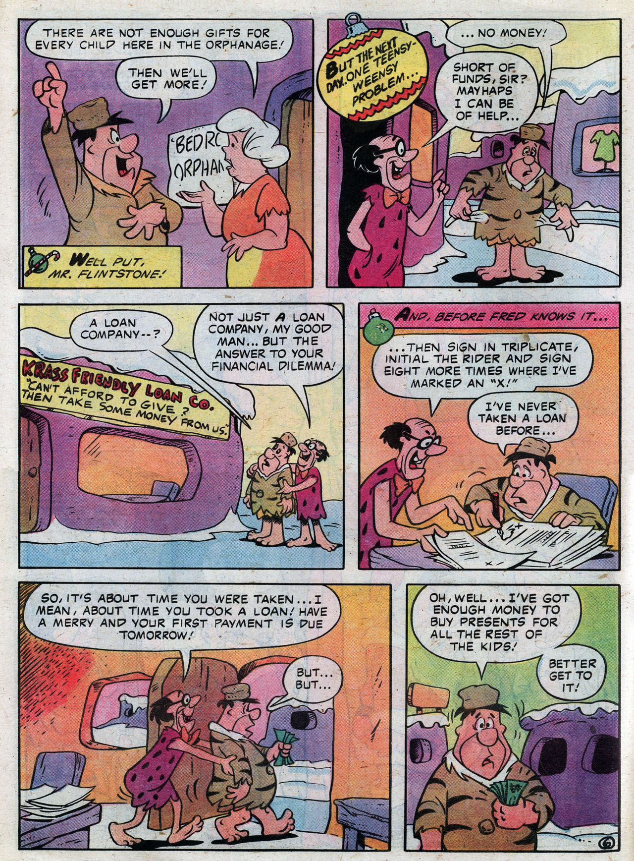 Read online The Flintstones Christmas Party comic -  Issue # Full - 8