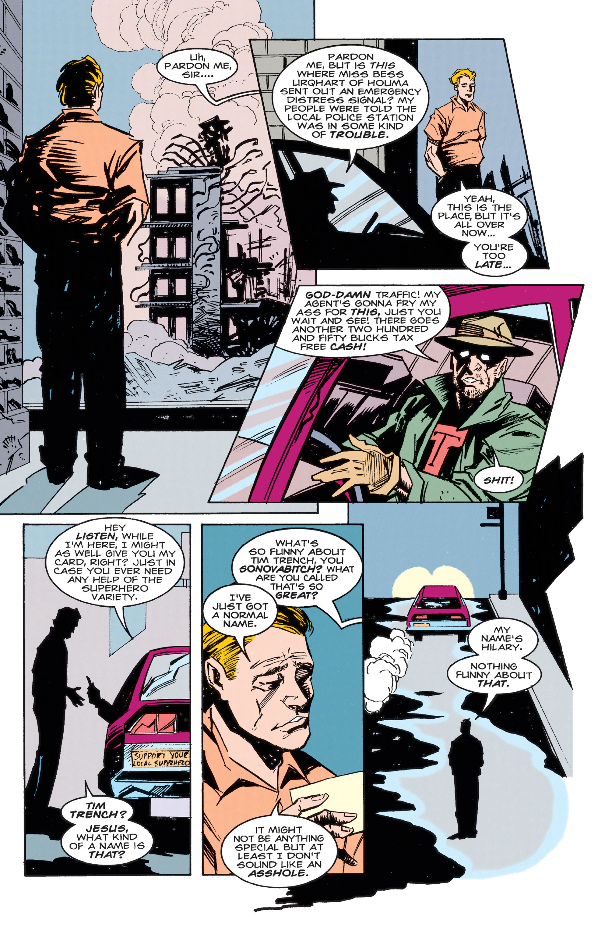 Read online Swamp Thing (1982) comic -  Issue # _TPB - Trial by Fire - 50